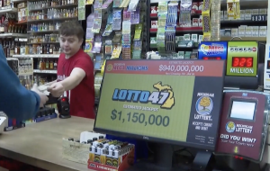 very lucky St. Patrick's Day for one lottery player in Ohio